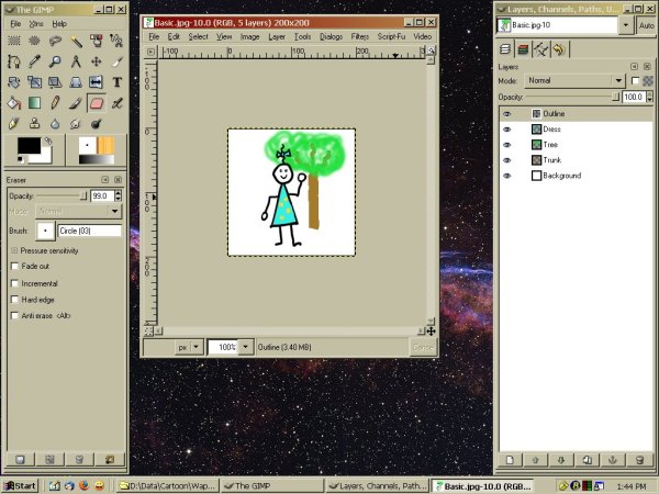 GIMP Desktop