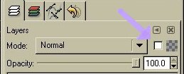 Keep Transparency Checkbox