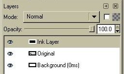 Black Ink Layer Fill